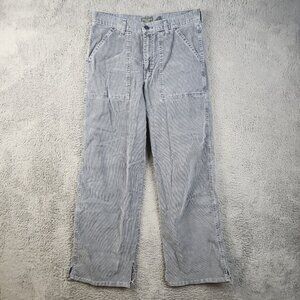 VTG A&F Corduroy Pants Women's 10/30 Y2K Patch Pocket Utility Baggy Fit USA Made